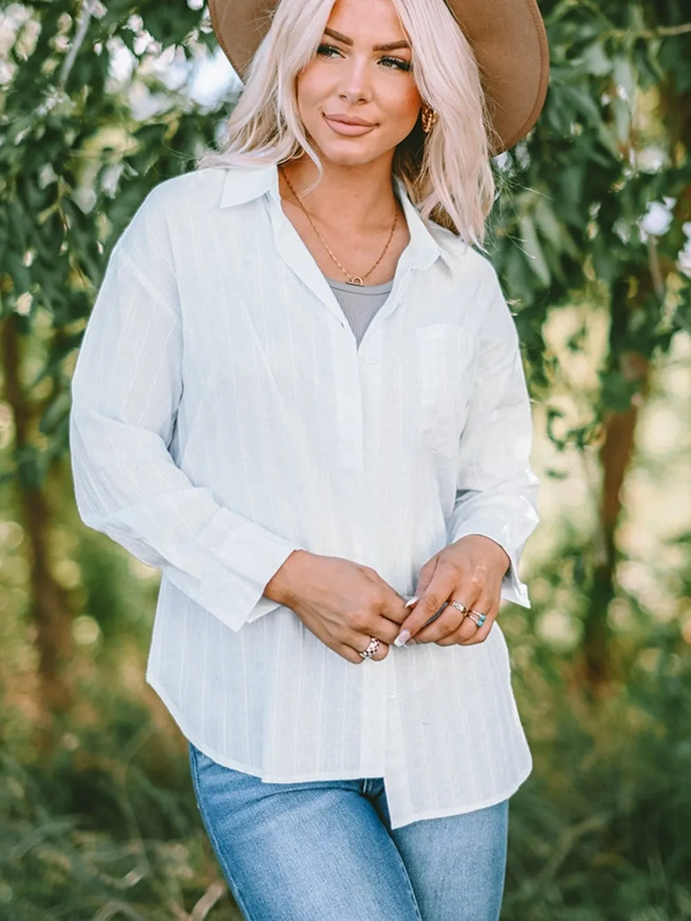 Autumn Striped Top