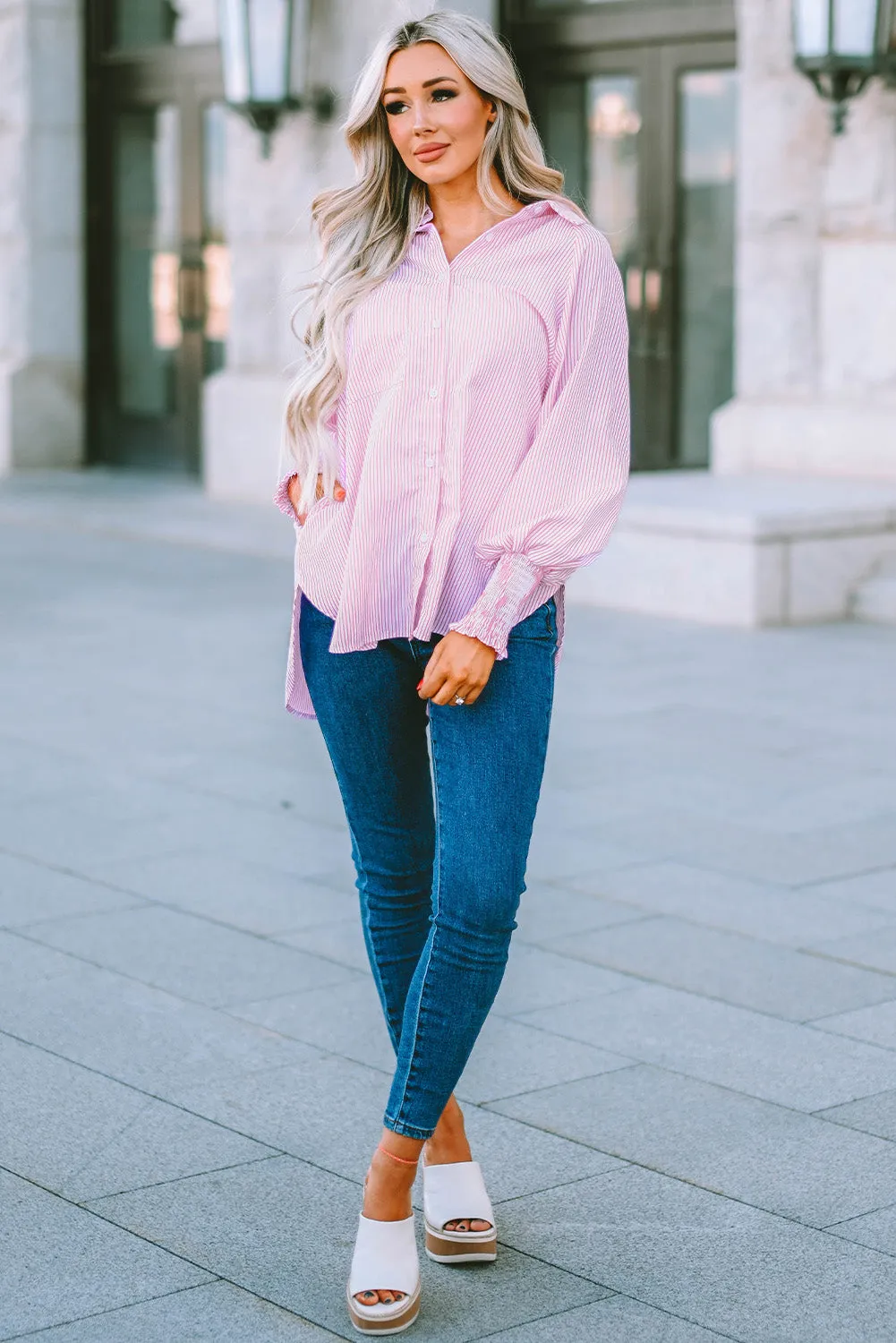 Autumn Striped Top