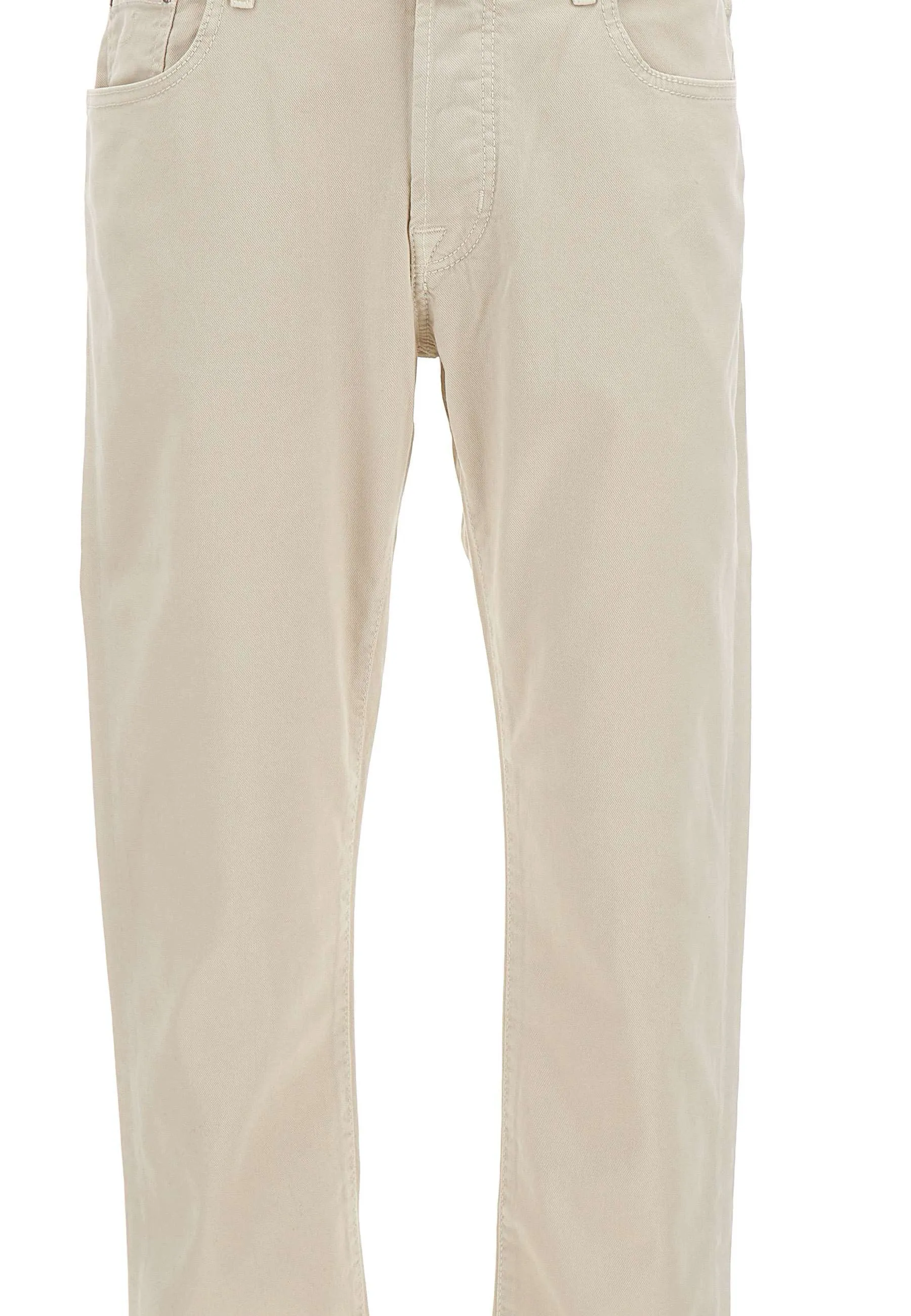 Bard Light Sand Slim Fit Trousers