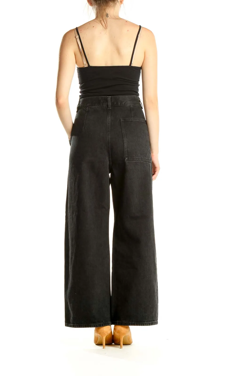 Black Wide Leg Jeans