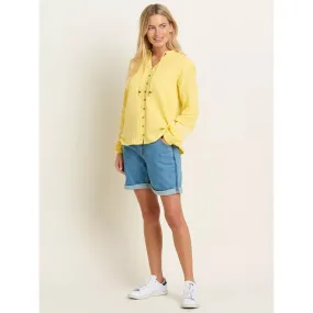 Brakeburn 20 Yellow Jessie Embroidered Blouse