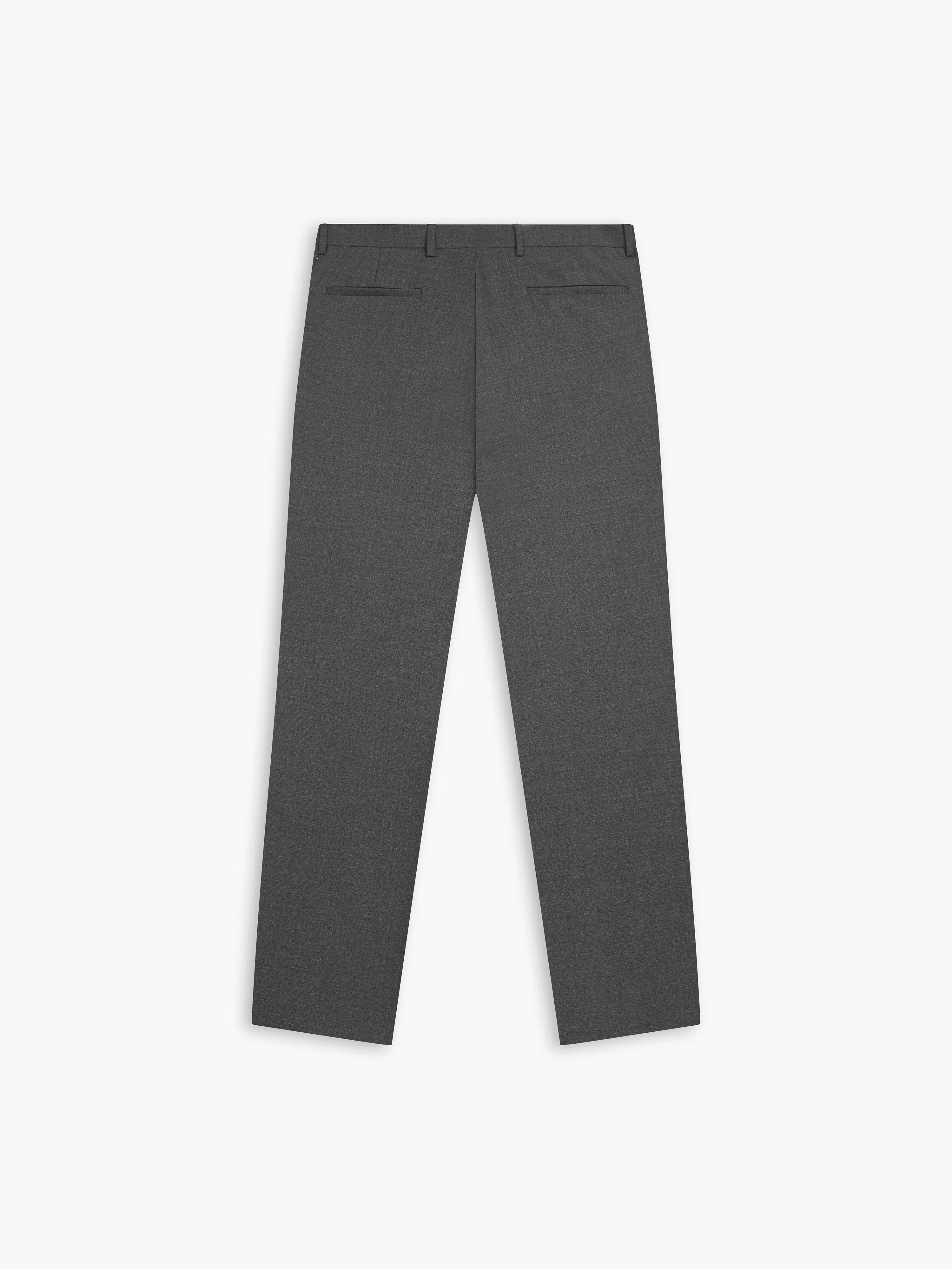 Browning Charcoal Merino Wool Slim Fit Trousers