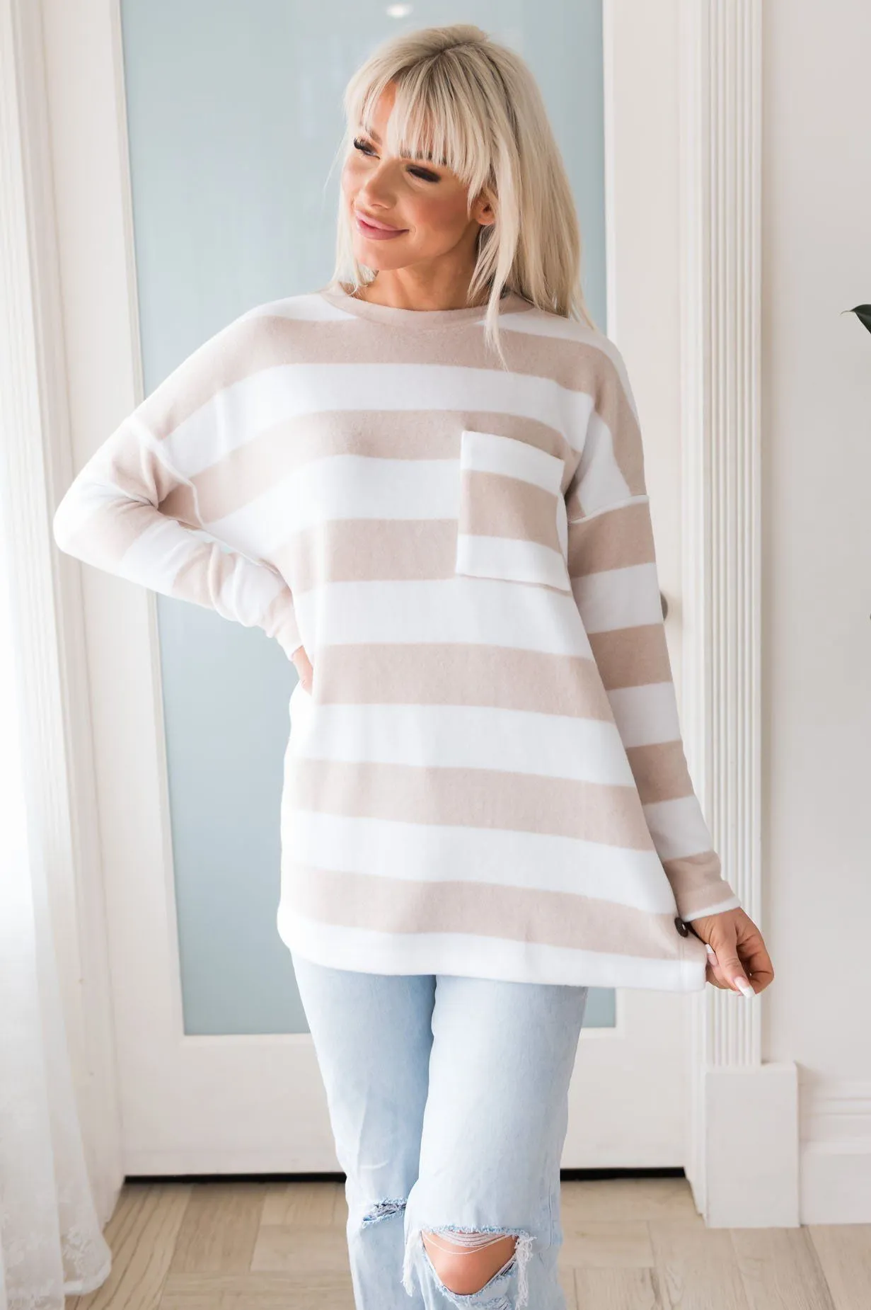 Cuddly Classic Modest Blouse