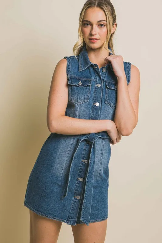 Dazlyn Denim Dress