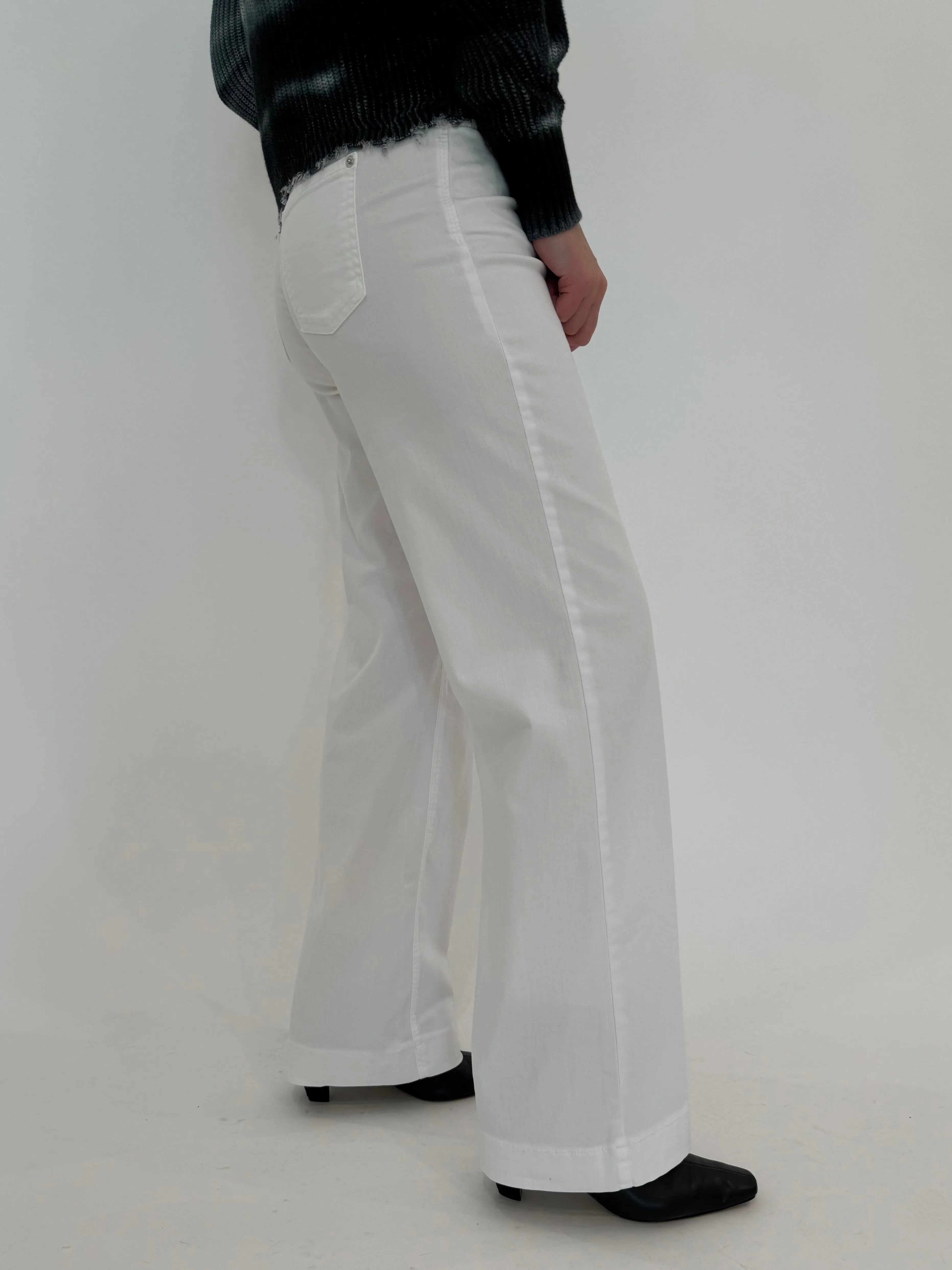 Dream Wide Wonderlight Jeans 32" - White Denim