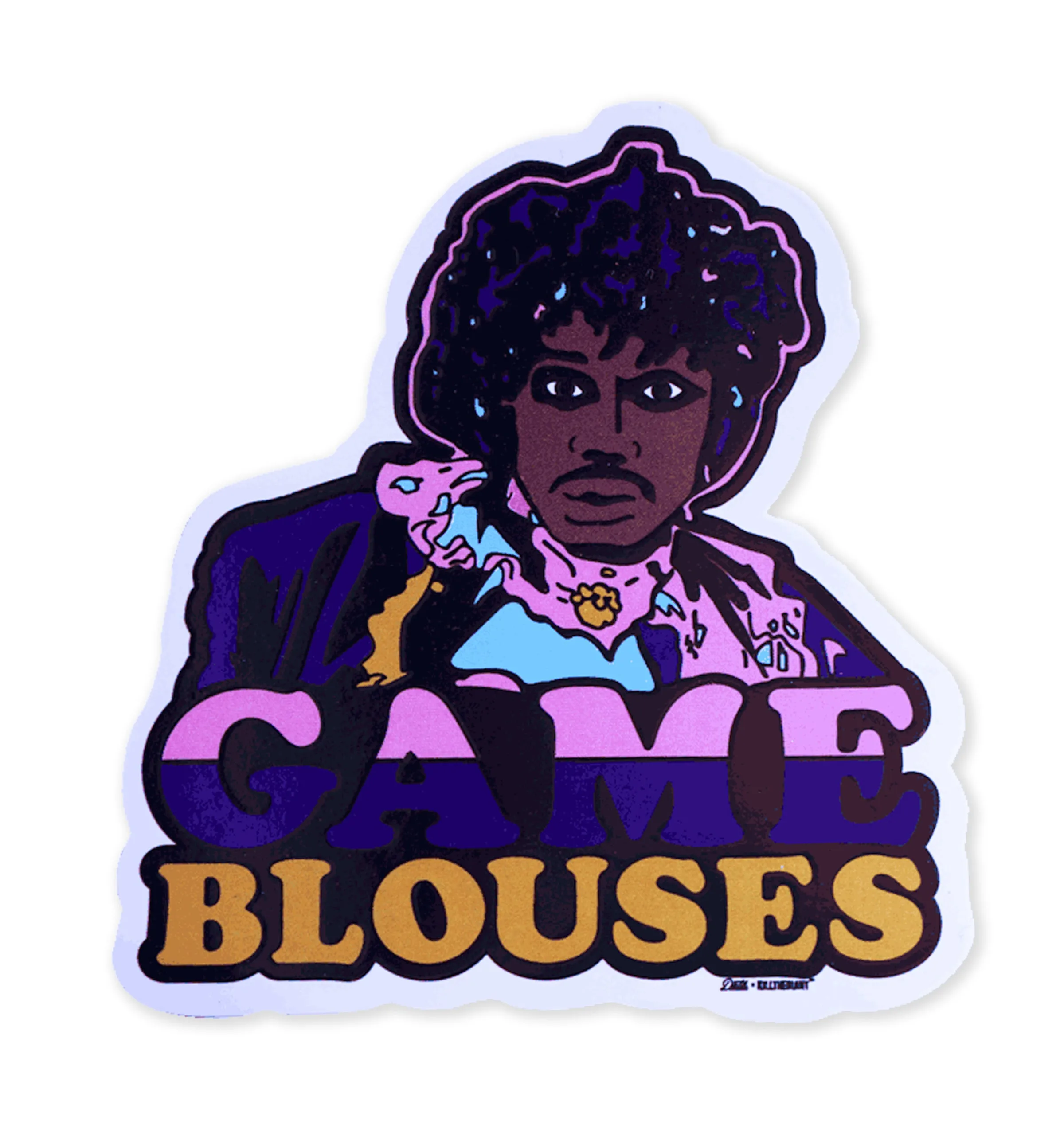 Game Blouses Sticker