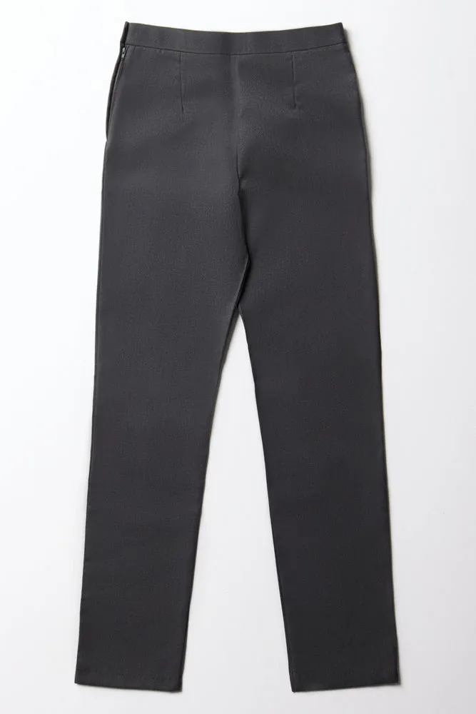 Girls School Slim Fit Trousers Grey Toughees