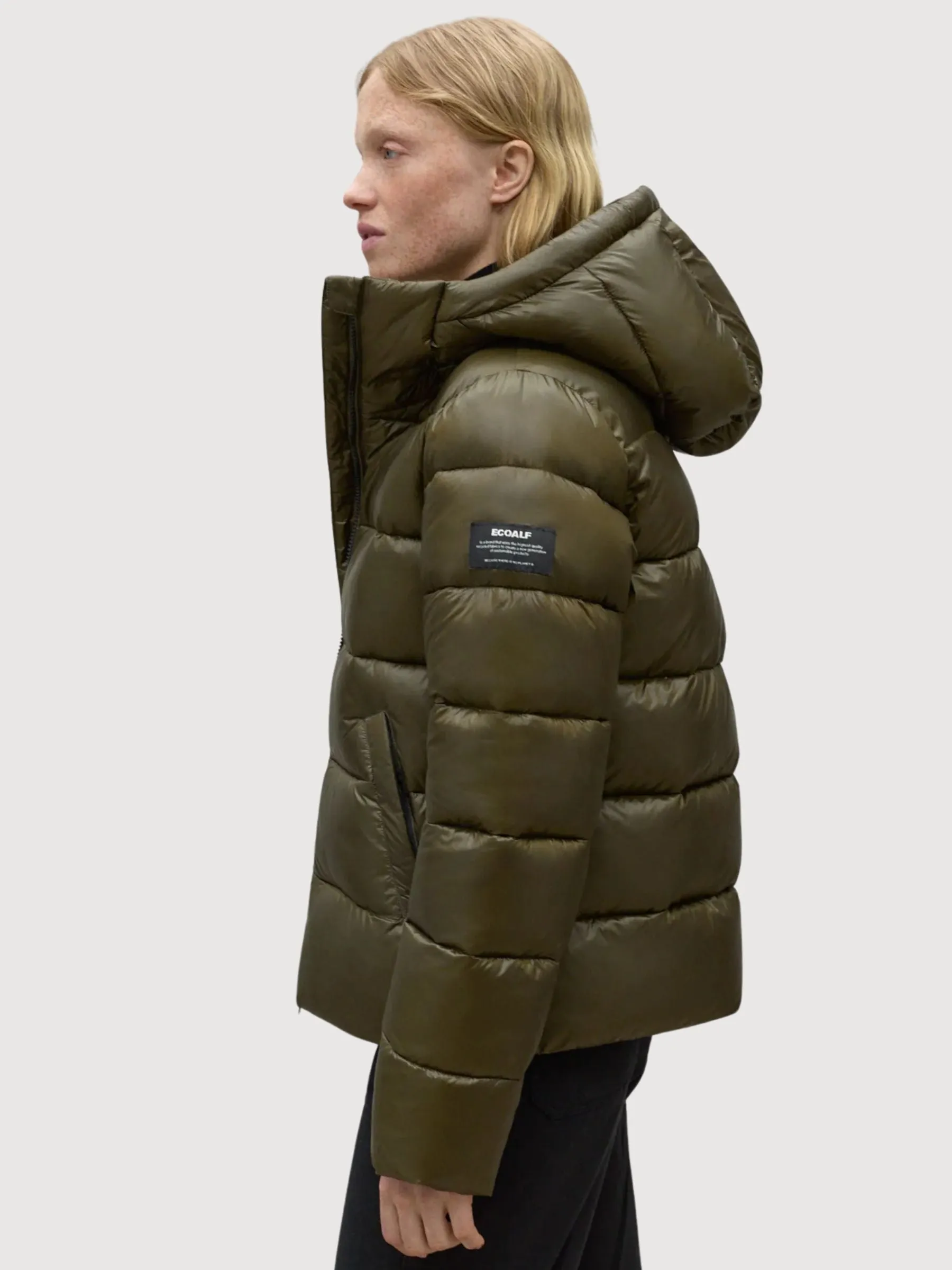 Himalaya Olive Woman Jacket | Ecoalf