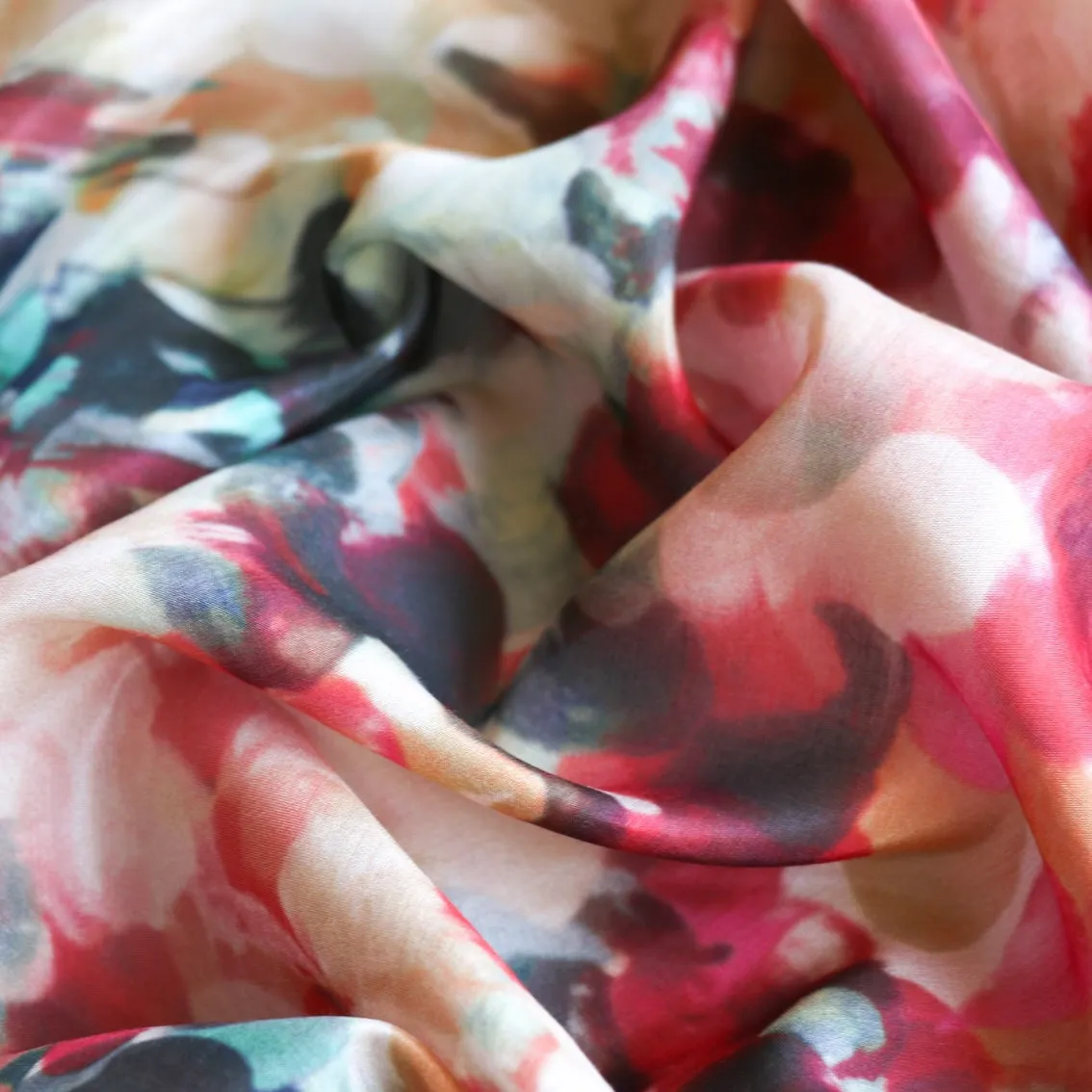 Last Chance of Rosemary Haze Silk/Cotton Voile