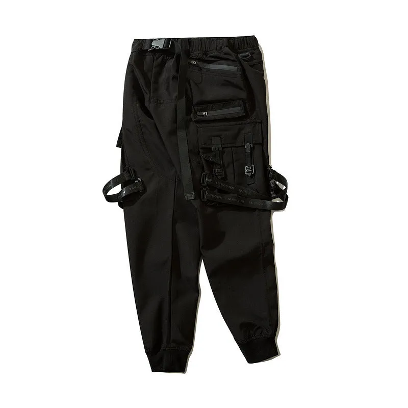 Multi-pocket Slim-fit Trousers