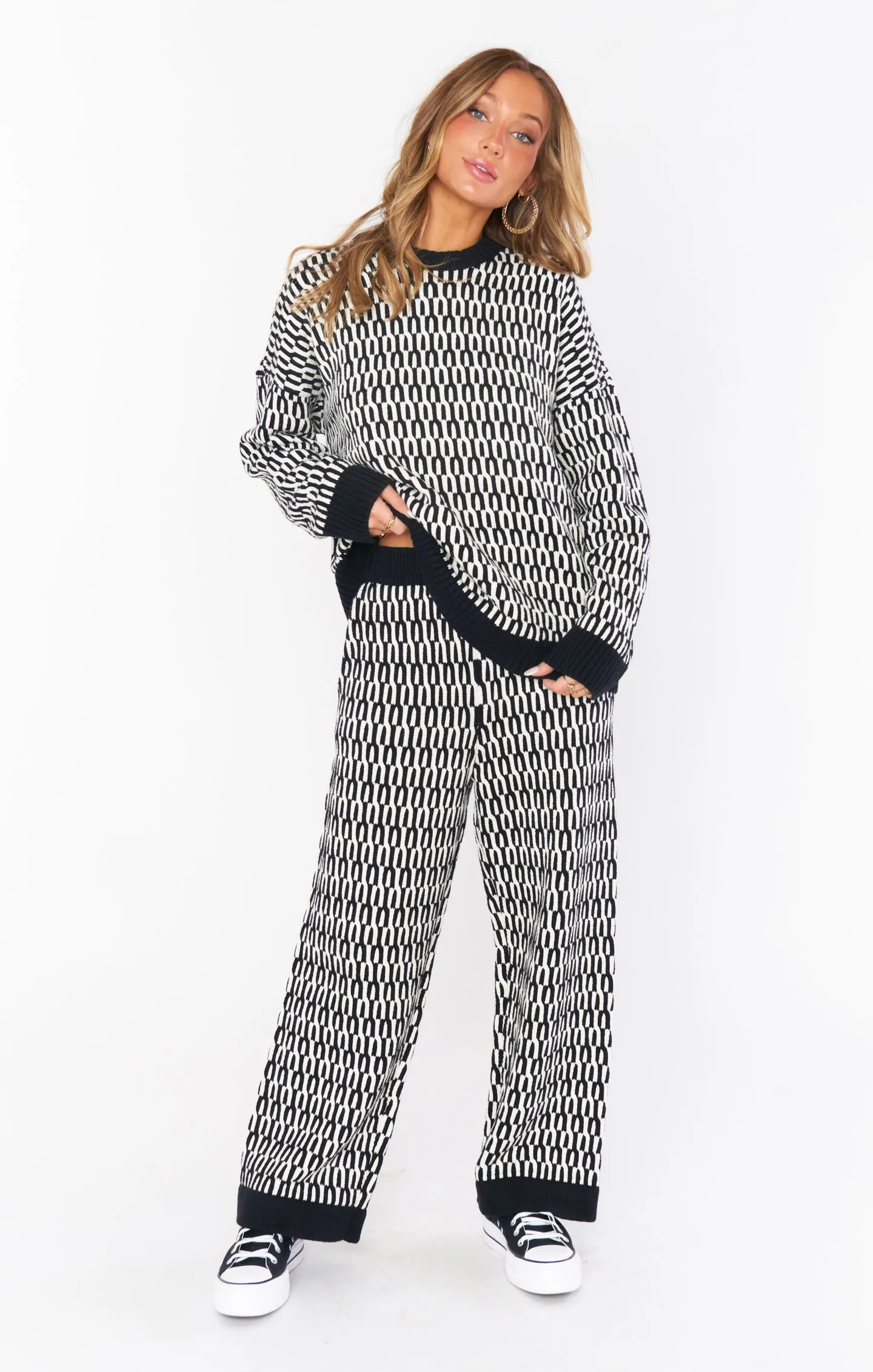 Samson Lounge Pants ~ Metro Geo Knit