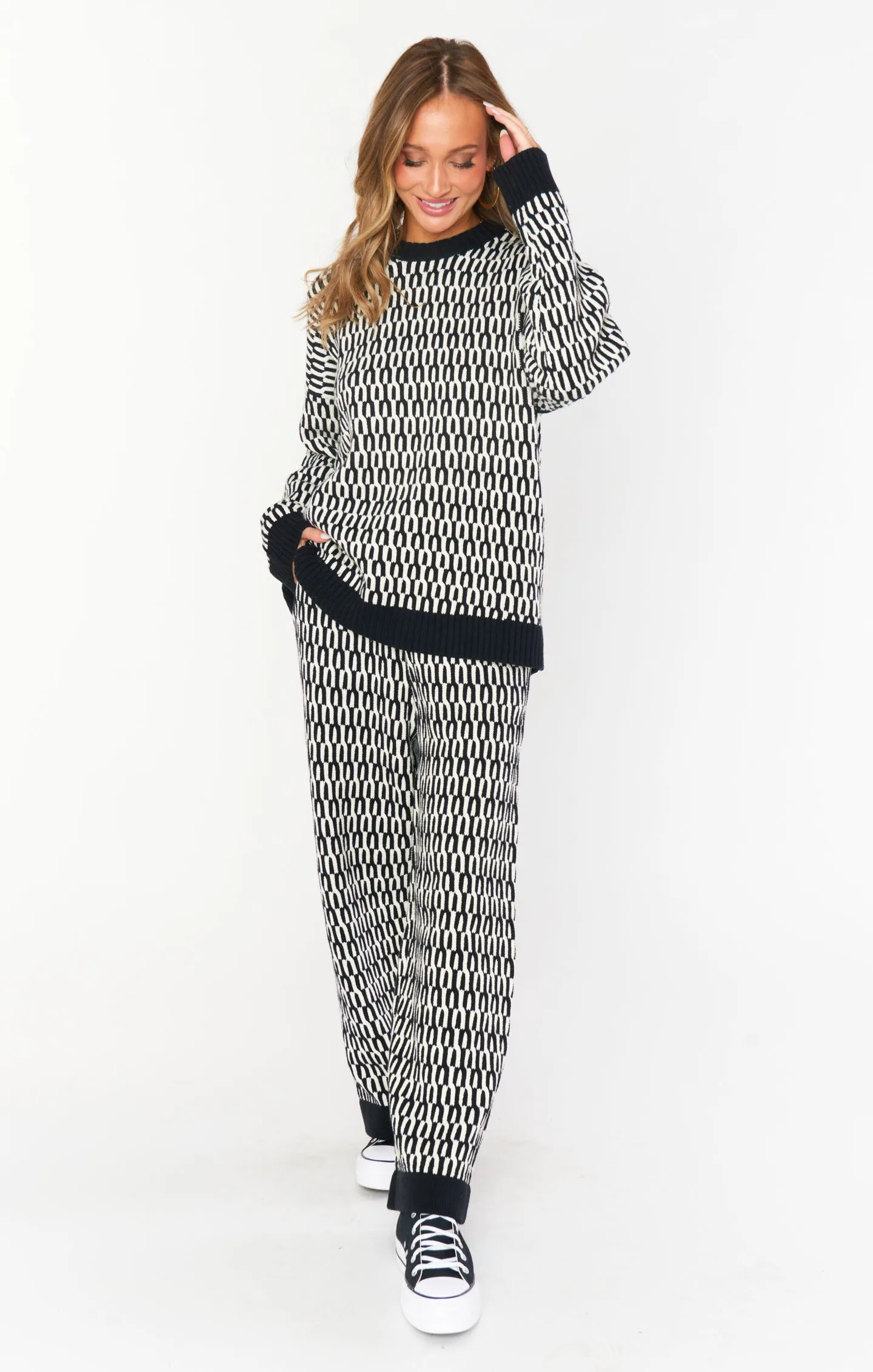 Samson Lounge Pants ~ Metro Geo Knit