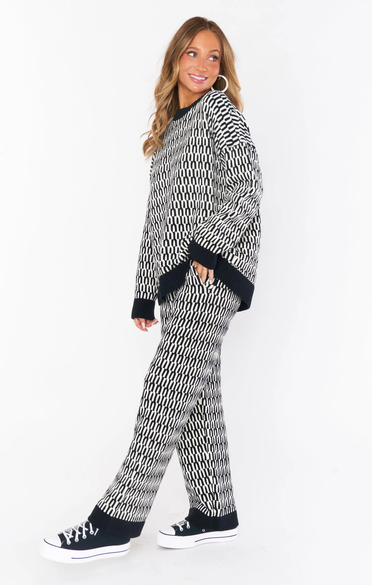 Samson Lounge Pants ~ Metro Geo Knit