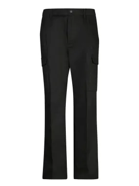 Slim Fit Black Trousers