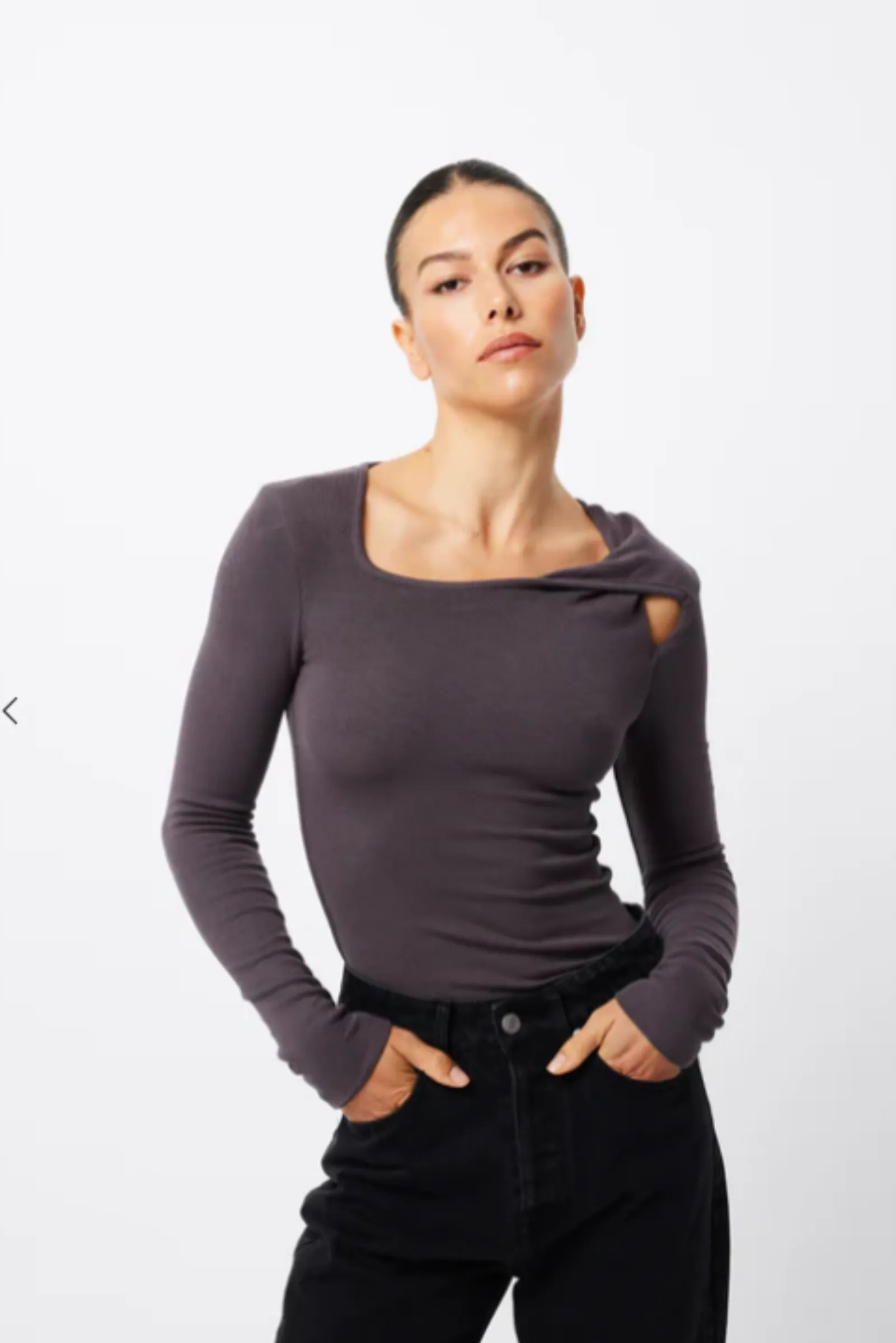 Soho Top - Charcoal