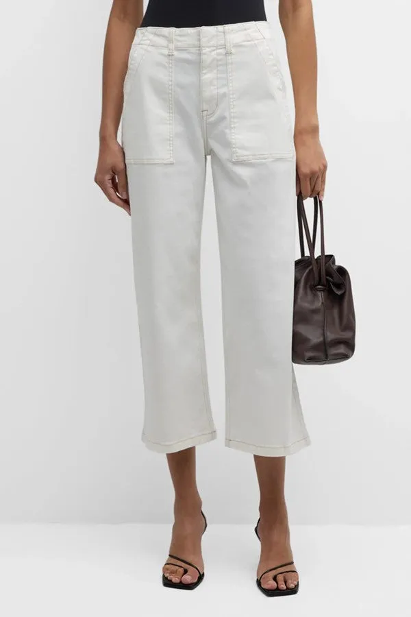 Sophia Wide Leg Pant -Le Blanc