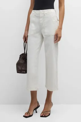 Sophia Wide Leg Pant -Le Blanc