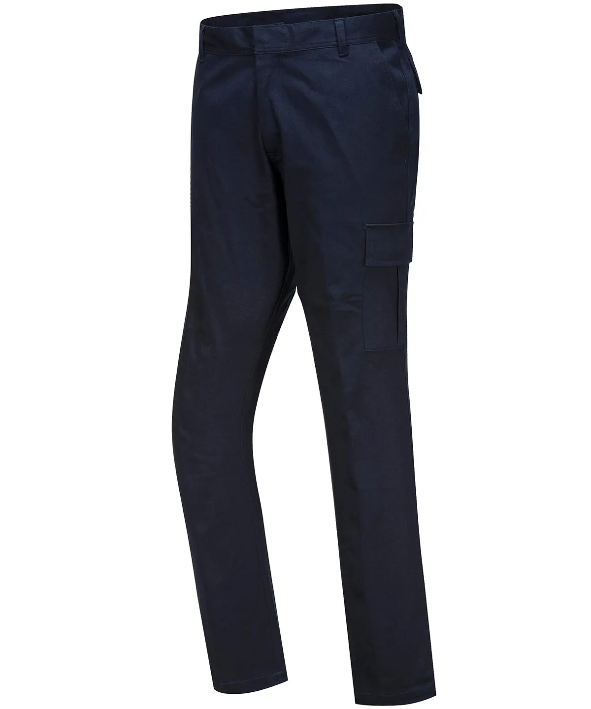 Stretch slim combat trousers (S231) slim fit | Dark Navy