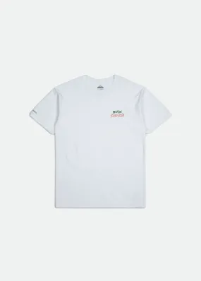 Strummer Set S/S Tailored Tee - White