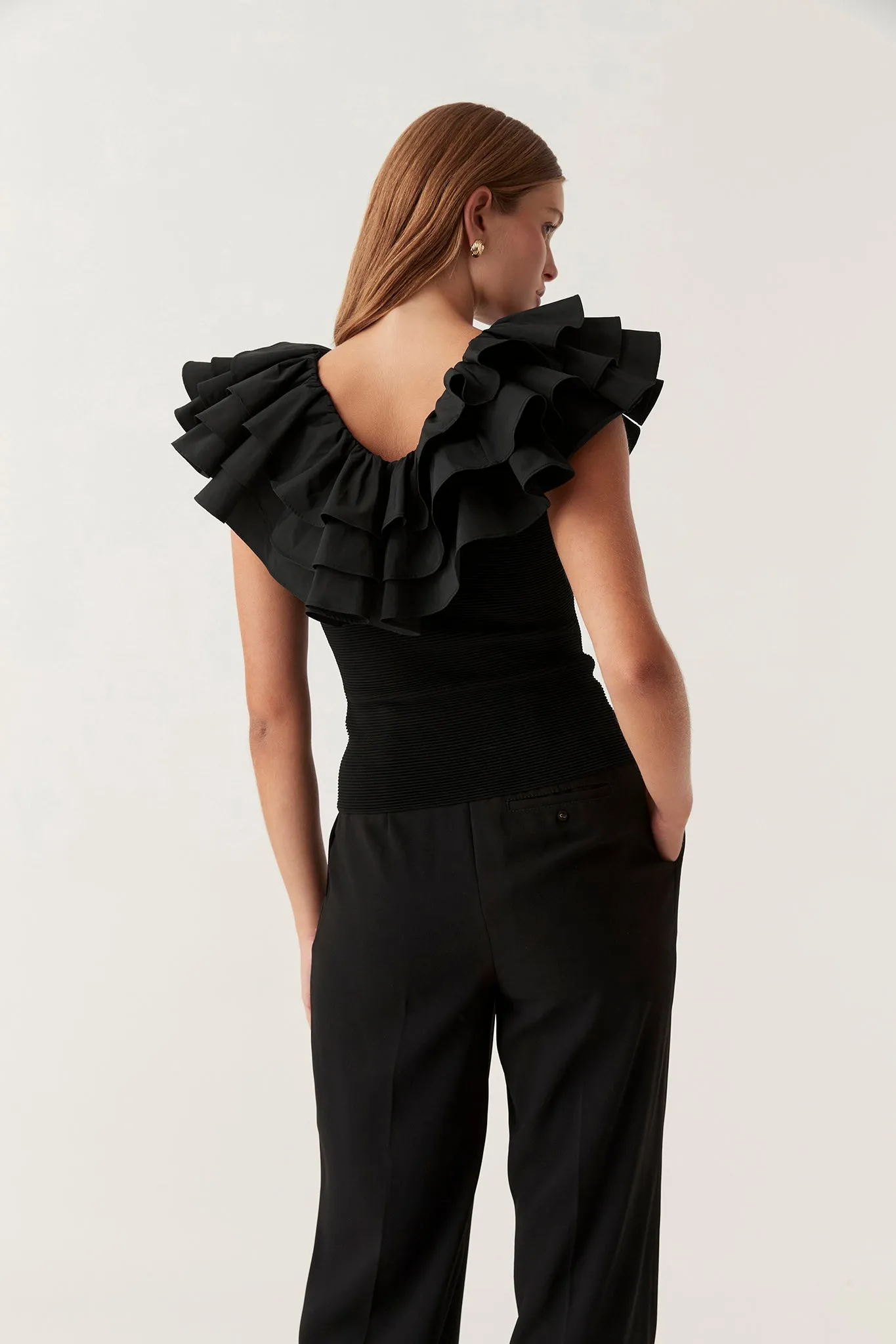 Transcendent Ruffle Top